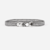 BRACCIALE TENNIS WHITE FOXTAIL CON BRILLANTI