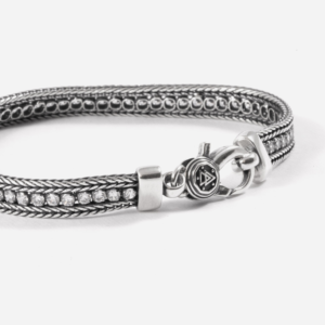 BRACCIALE TENNIS WHITE FOXTAIL CON BRILLANTI