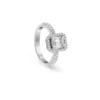 Anello Magia solitario baguette