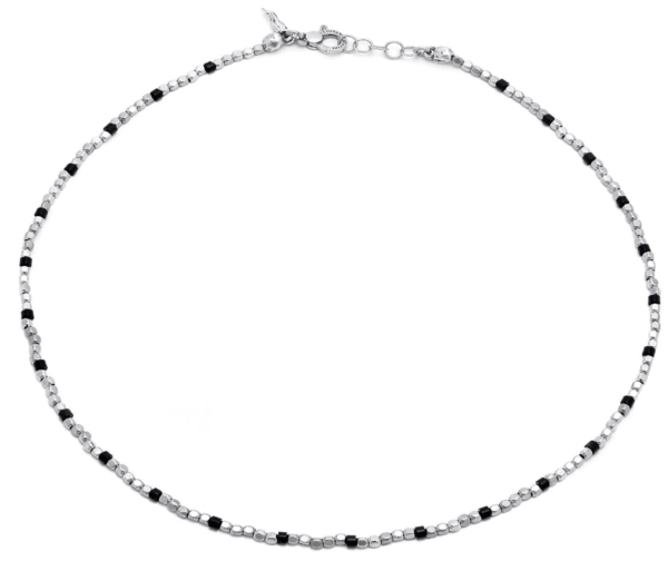 collana dadini e onice Collana in Argento 925 e onice