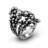 anello perlage Anello in Argento 925