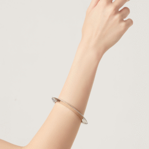bangle blade Bracciale rigido in Argento 925