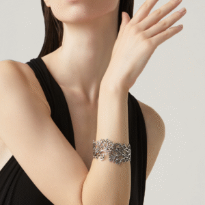 bangle coral Bracciale rigido in Argento 925