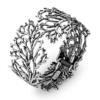 bangle coral Bracciale rigido in Argento 925