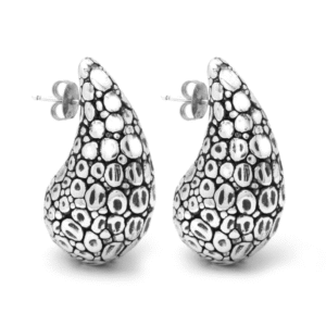 orecchini goccia croco Orecchini in Argento 925