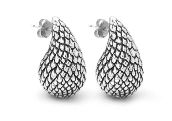 orecchini goccia serpente Orecchini in Argento 925