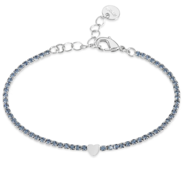 Bracciale Tennis Romantic Shine Metallo Cristallo