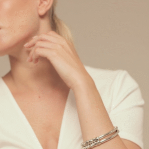 Bracciale placcato argento Sterling