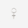 ORECCHINO SHINY DAGGER CON CROCE PENDENTE E BRILLANTI