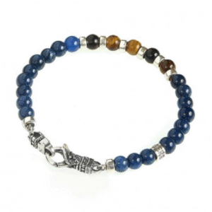 Bracciale Gerba Mosch sodalite e occhio di tigre MOSCH03