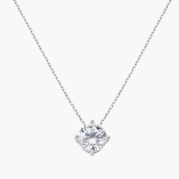 Collana Diamonds con Punto Luce Bianco