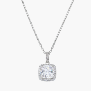 Collana Lady con Zircone Bianco Taglio Radiant