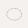 Bracciale Gabrielle Oro Bianco Perla D'Acqua Dolce Cristallo