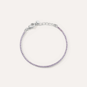 Bracciale Tennis Romantic Shine Metallo Cristallo