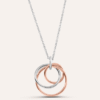 Collana Lady Code Acciaio Bicolore Bianco / Rosa