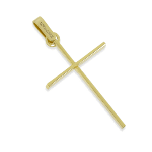 Pendente croce dorata