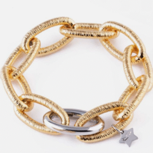 Bracciale Diva con maglia etnica
