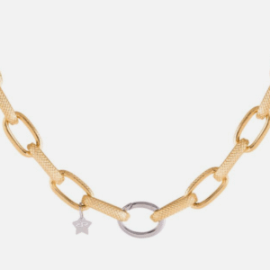 Collana Diva con maglia texturizzata
