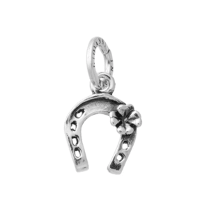 Charms ferro cavallo e quadrifoglio