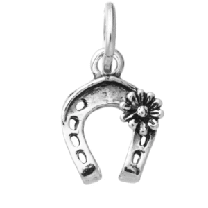 Charms ferro cavallo e margherita