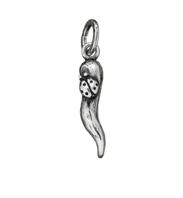 Charm Corno Piccolo Con Coccinella