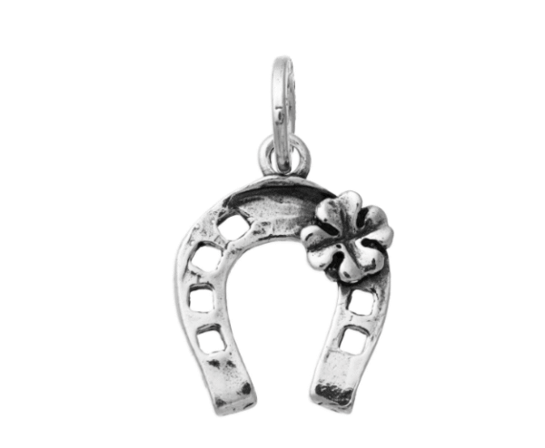Charm Ferro Di Cavallo Quadrifoglio