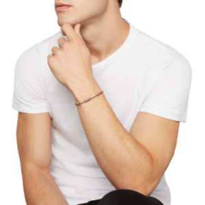 BRACCIALE IN ACCIAIO IP ROSE