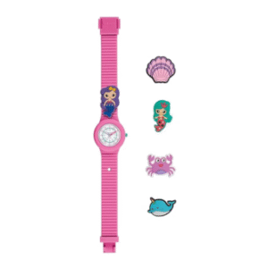 Orologio bambini solo tempo Hip Hop PINTASTIC! colore fucsia