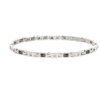 CERAMIC BRICK BRACCIALE IN ACCIAIO E CERAMICA CON CUBIC ZIRCONIA