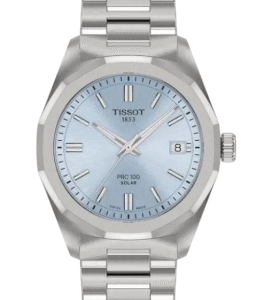 Orologio Donna Tissot PRC 100 Solar Lady T1518221135100, Quarzo Solare, Vetro Za