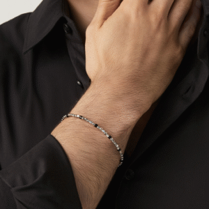 bracciale dadini e onice