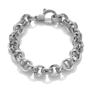 bracciale rolò martellato