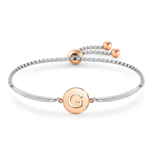 Bracciale Milleluci Lettera G in Acciaio