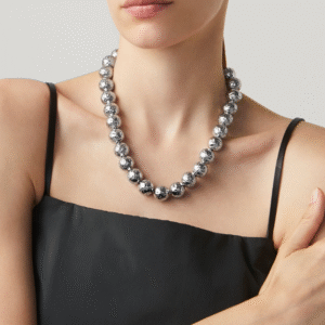 collana super bowl grande Collana in Argento 925