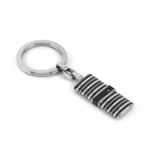 Portachiavi Strong Diamond con Diamante nero o bianco
