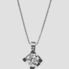 Collana Punto luce in Oro Bianco 18kt e Diamante CT 0,15