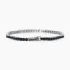 Bracciale tennis nero