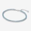 Bracciale Tennis Cristalli Azzurri
