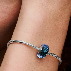 Charm Vetro di Murano, Oceano Blu