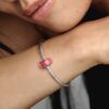 Charm Vetro di Murano Fantasia Rosa