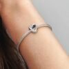 Charm Cuore Intrecciato