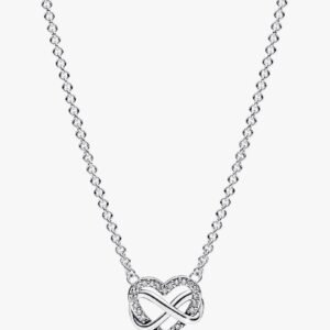 Collana Cuore Infinito Pietre Luminose