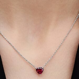 Collana Cuore Rosso