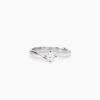 Anello solitario con diamante lab-grown
