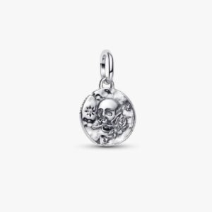 Charm Medallion Teschio "Carpe Diem"