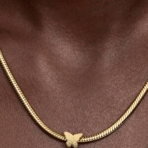 Mini Charm Farfalla effetto diamantato