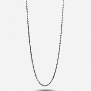 COLLANA FORZATINA 040 IN ARGENTO BRUNITO