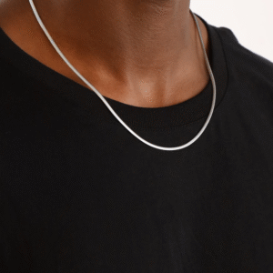 COLLANA MAGIC 35 OVALE IN ARGENTO