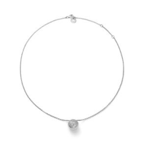 Collana Gea con pavé di zirconi