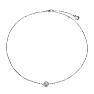 Collana in argento Gea